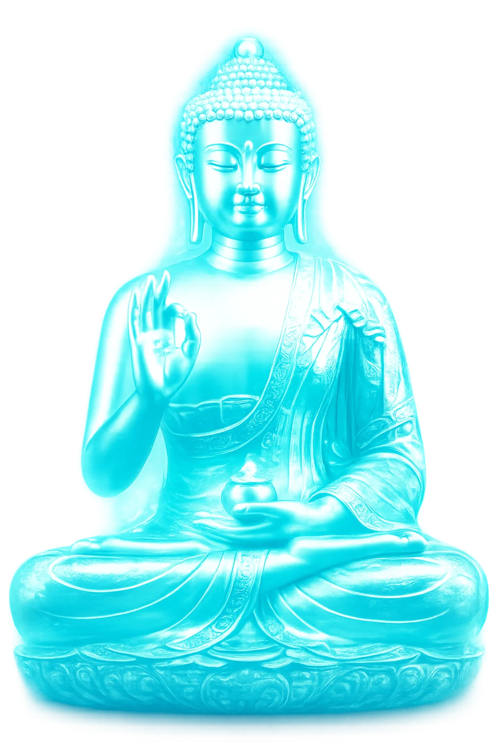 Crystal Blue Buddha